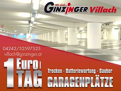 Garagenplatz in Villach
