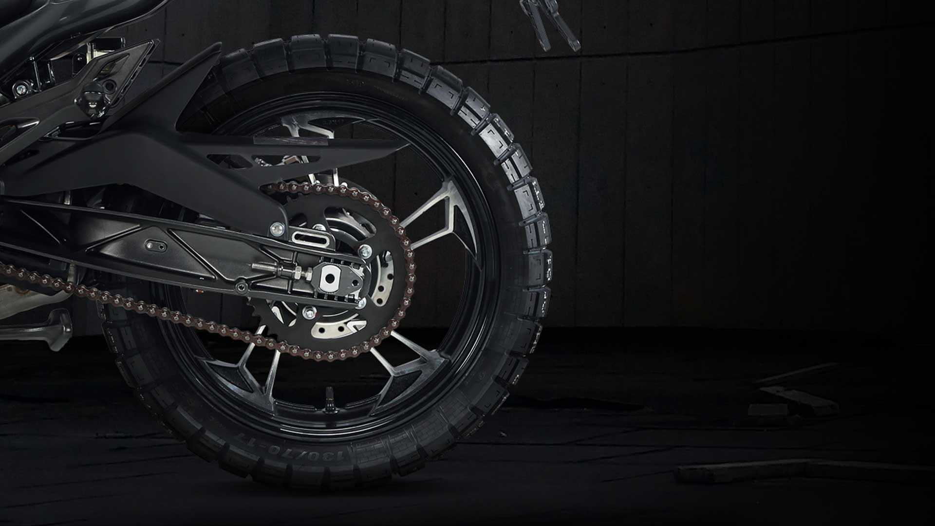 Geländegängige Reifen mit neuem Design