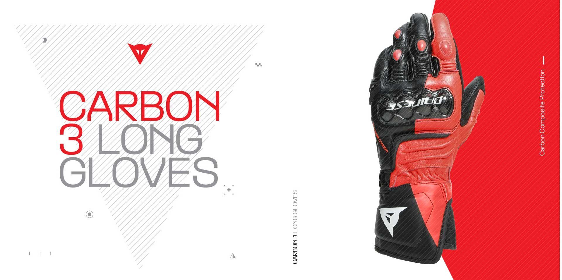 Carbon 3 Long Gloves